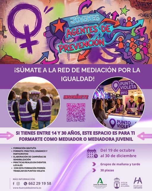 Únete a la Red de Mediación por la Igualdad y fórmate como mediador juvenil