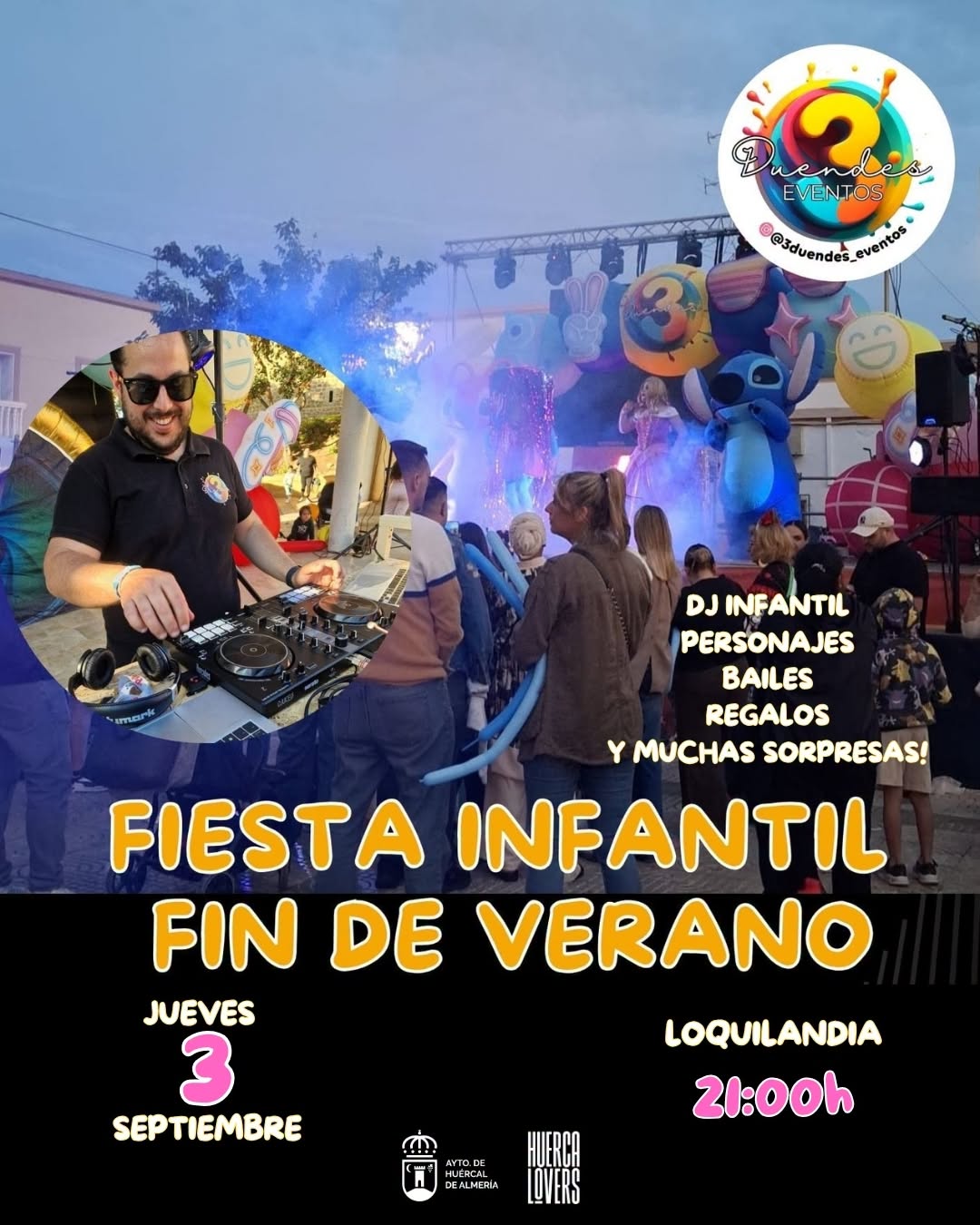 Fiesta Infantil Fin de Verano