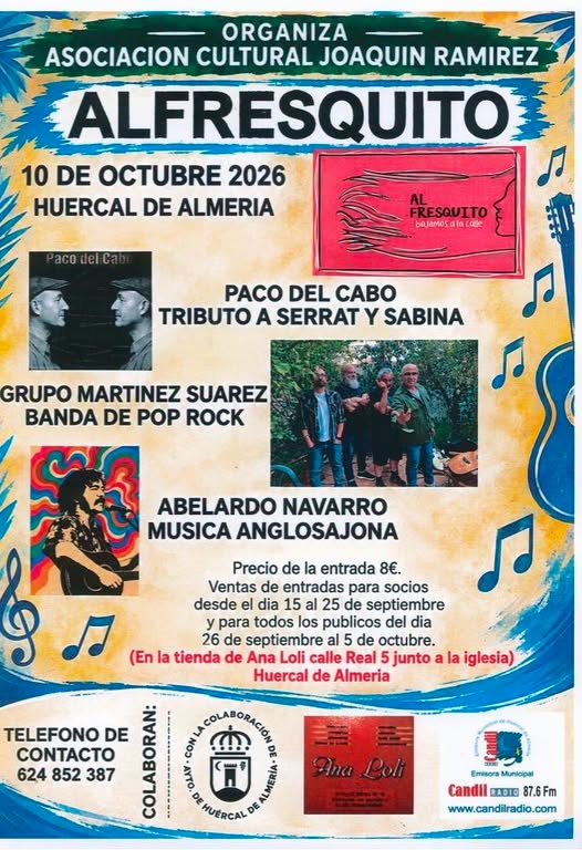 Noche cultural ‘Al Fresquito’