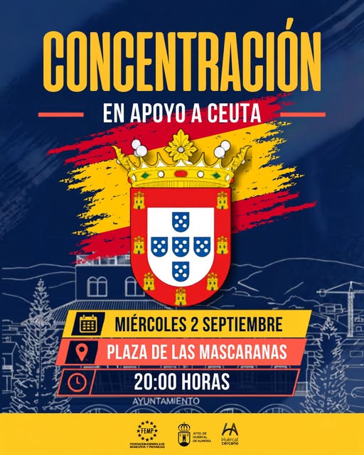 Concentración en apoyo a Ceuta