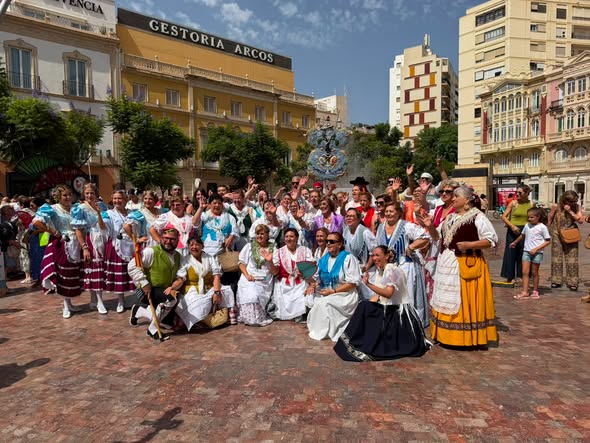 Participación en el X Encuentro de Indumentaria y Folclore Tradicional Almeriense de la Feria de Almería