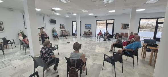 Esta semana han comenzado las actividades para los mayores de Huércal de Almería en el Centro Social de la Tercera Edad