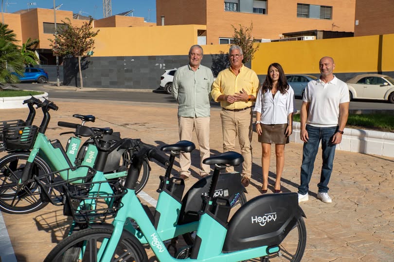 Nuevo servicio de bicicletas eléctricas en Huércal de Almería