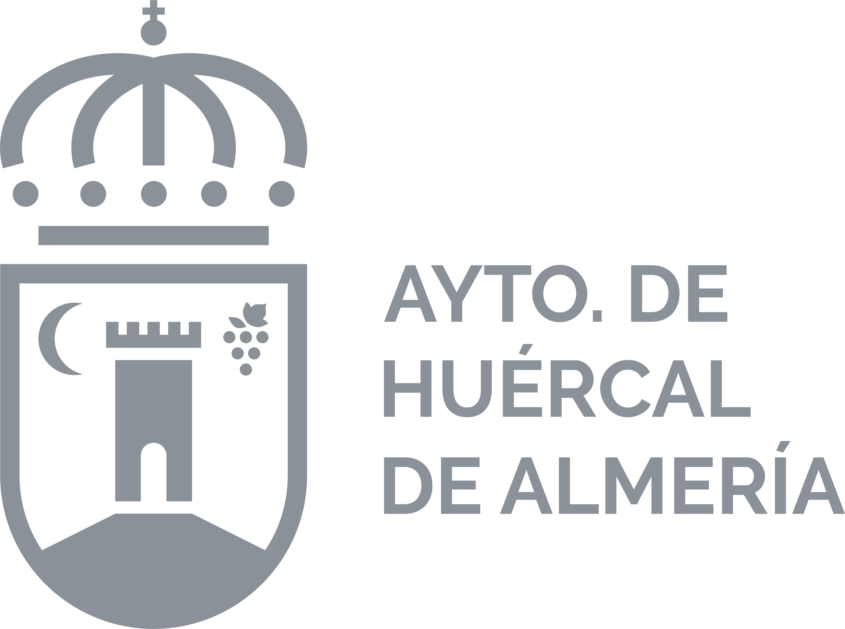 Logotipo Institucional Ayuntamiento de Huércal de Almería